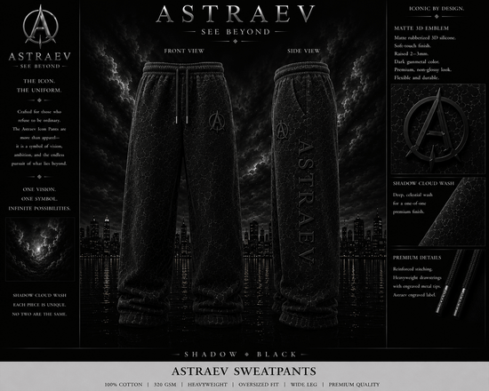 ASTRAEV ICON PANTS - shadow Edition