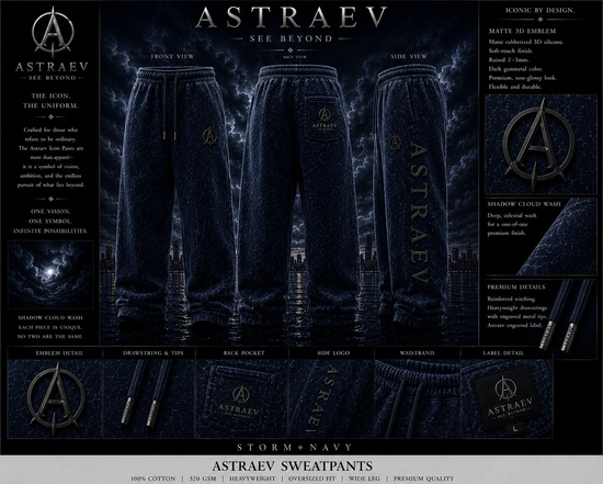 ASTRAEV ICON PANTS - shadow Edition